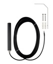 ATTB 4934.11 Stationsantenne, 4G/3G/2G/868 MHz/WLAN, inkl. Halterung, 10 m Low Loss, FME (f)