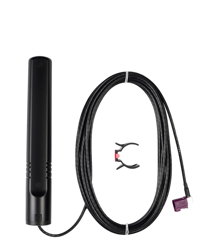 ATTB 4938.09 Stationsantenne,4G/3G/2G/868 MHz/WLAN, 5m DACAR 302, FAKRA (f)-D Winkel