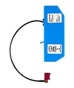 ATTB 4115.01 Hutschienen-Antenne, 4G/3G/2G/868 MHz/WLAN, 0,23 m RG174, FAKRA (f)-D 360°