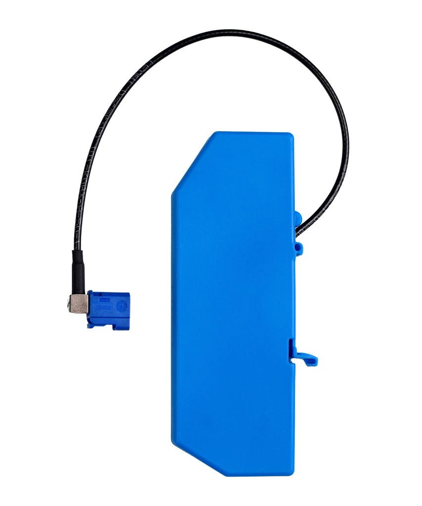 ATTB 4115.02 Hutschienen-Antenne, 4G/3G/2G/868 MHz/WLAN, 0,23 m RG174, FAKRA (f)-C 360°