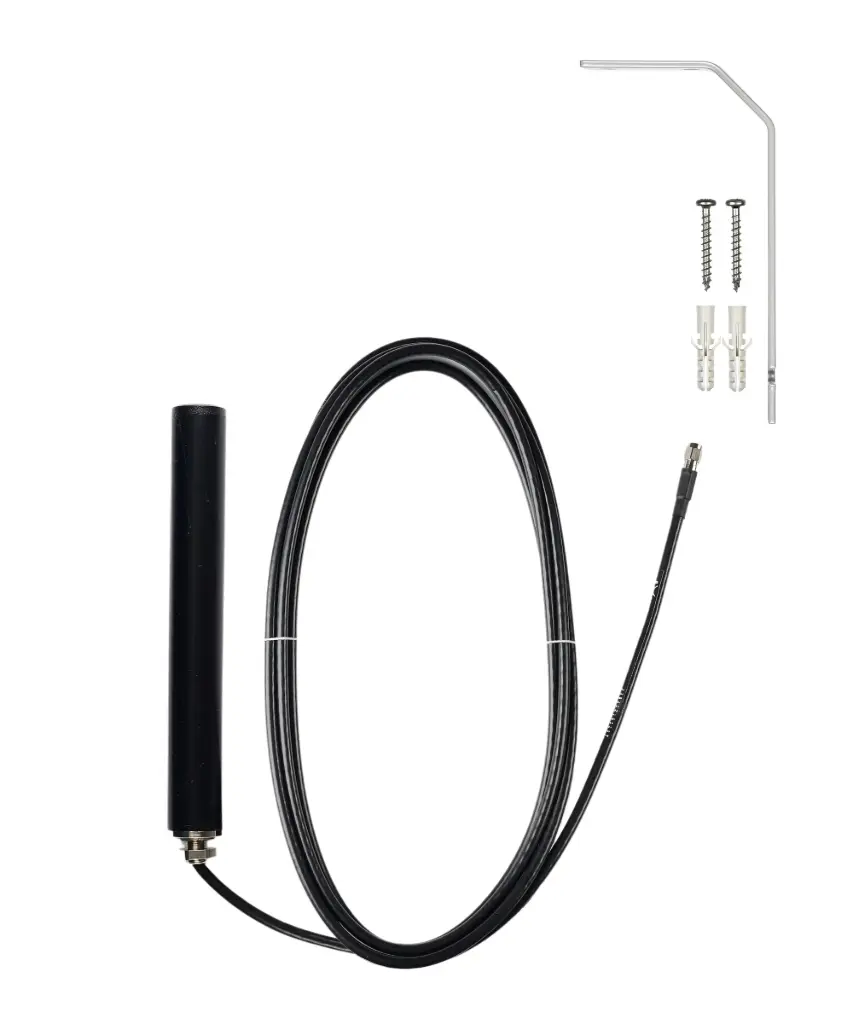 ATTB 4934.01 Stationsantenne LTE, GSM, UMTS, WLAN incl. Clip, 3,0 m LL, SMA(m)