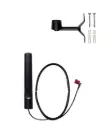 ATTB 4940.02 Stationsantenne (LTE, GSM, UMTS) inkl. Winkel, 1,5 m DACAR 302, FAKRA(f)D 90°