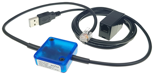 Device DvLMN-USB - Ausleseadapter mit USB-Schnittstelle