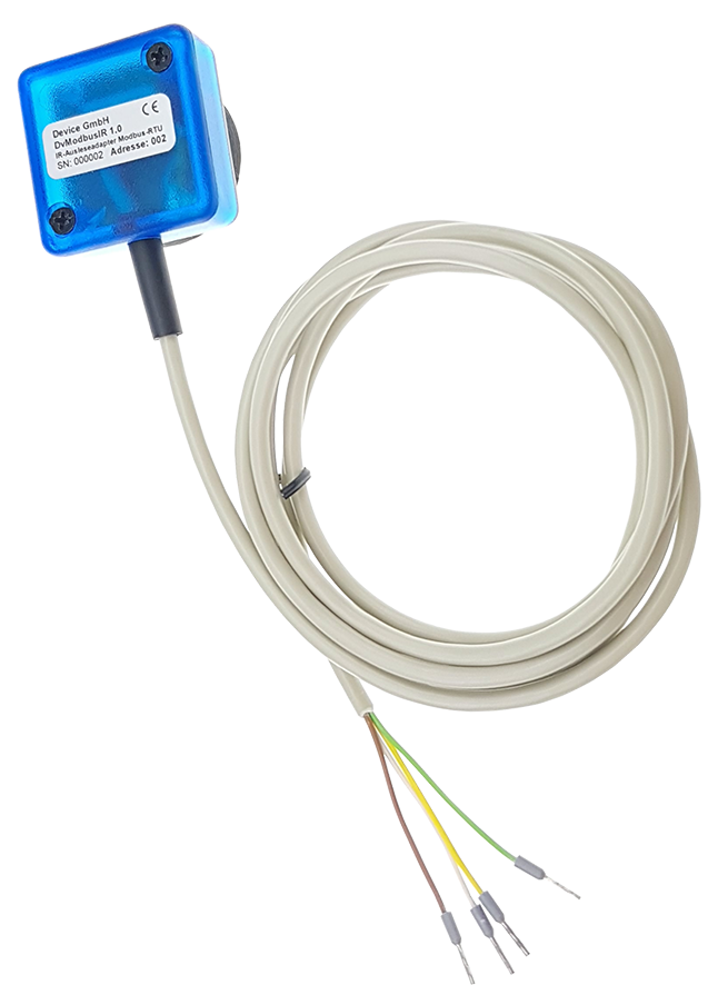 Device DvModbusIR IR-Ausleseadapter mit Modbus-RTUAnbindung