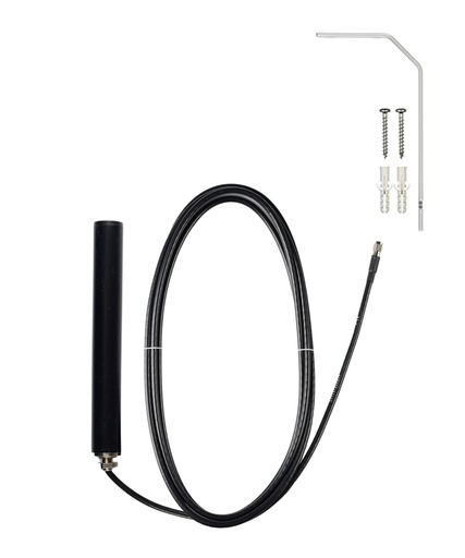 [1000048] ATTB 4934.02 Stationsantenne, 4G/3G/2G/868 MHz/WLAN, inkl. Halterung, 3 m Low Loss, SMA (m)