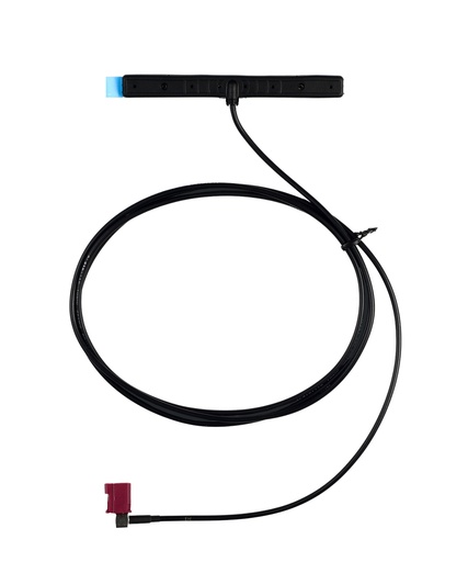 [1000037] ATTB 4467.01 Klebeantenne, 4G/3G/2G/868 MHz/WLAN, 1,5 m RG174, FAKRA (f)-D