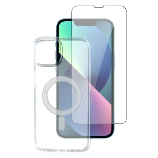 [CO.MO_0010] 4smarts 360° Starter Set mit X-Pro Full Cover Glas, Apple iPhone 13