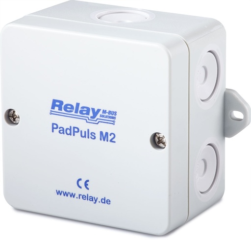 [1000531] Relay PadPuls M2, 2-Kanal MBUS-Impulsadapter, Anschluss von bis zu 2 Verbrauchszählern mit Impulsausgang