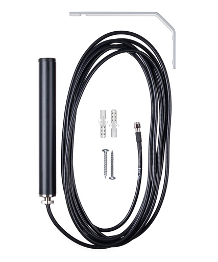 [1000049] ATTB 4934.04 Stationsantenne, 4G/3G/2G/868 MHz/WLAN, inkl. Halterung, 5 m Low Loss, SMA (m)
