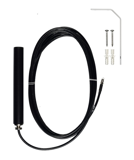 [1000053] ATTB 4934.09 Stationsantenne, 4G/3G/2G/868 MHz/WLAN, inkl. Halterung, 5 m LowLoss, FME (f)