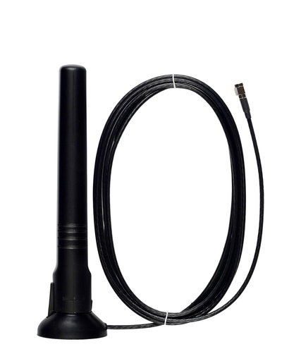 [1000369] ATTB 3407.01 Magnethaftantenne, 2G/3G/4G/Bluetooth/868 MHz/WLAN, 2,6 m DACAR 302, SMA (m)