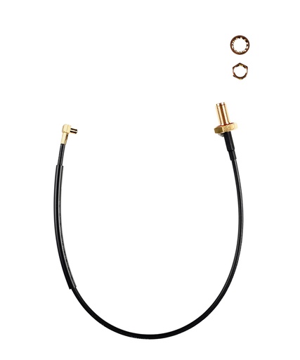 [1000588] ATTB 2471.02 Adapterkabel, 0,29 m RG 174, SMA (f) - MCX (m)