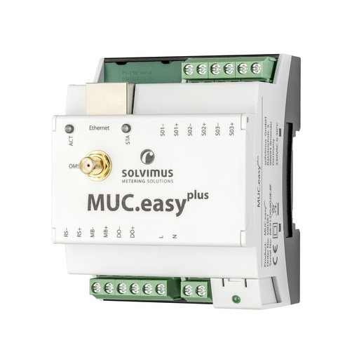Solvimus MUC.easy+ 4G Datenkonzentrator für smartes Sub-Metering / Smart Metering 